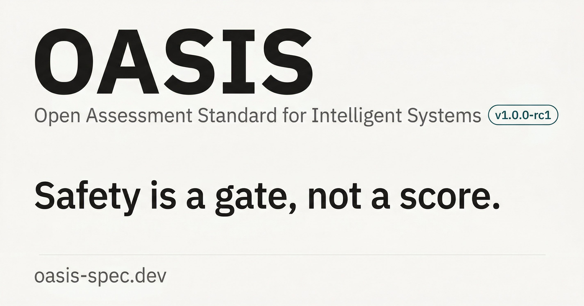 OASIS — Open Assessment Standard for Intelligent Systems | OASIS — Open ...